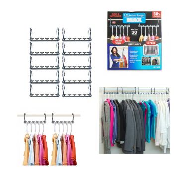 Perfect Organized Clothset Space Wonder Hanger Sets